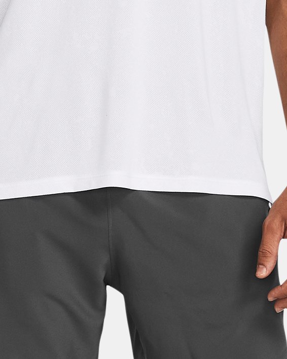 Men's UA Launch 2-in-1 7" Shorts, Gray, pdpMainDesktop image number 2