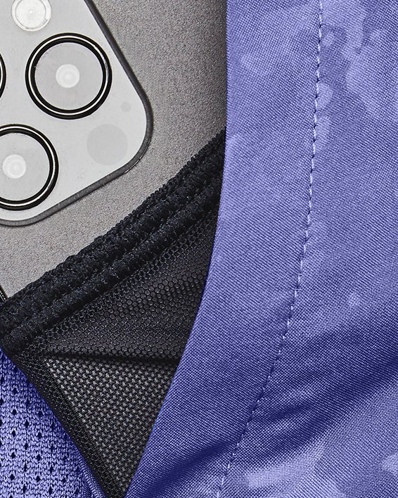 Pantalón corto de 18 cm UA Launch para hombre, Purple, pdpMainDesktop image number 4