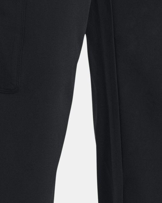 Pantalones cargo UA ArmourSport Woven para mujer, Black, pdpMainDesktop image number 0