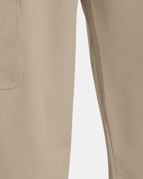 Women's UA Rival Woven Cargo Pants, Brown, pdpMainDesktop image number 1