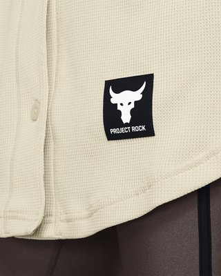 Sobrecamisa Project Rock Easy Go para mujer, Brown, pdpMainDesktop image number 2