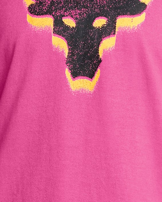 Women's Project Rock Underground Core T-Shirt, Pink, pdpMainDesktop image number 0