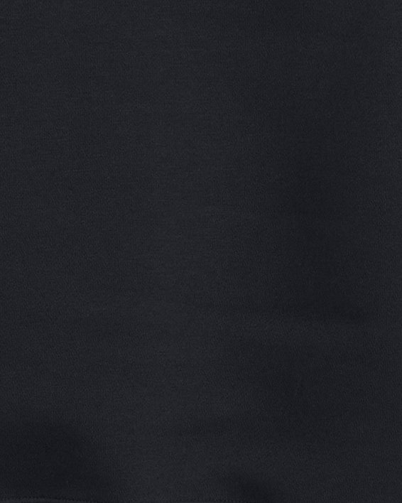 Damesshirt UA Icon Fleece Crop met ronde hals, Black, pdpMainDesktop image number 1