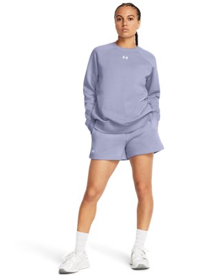 UA Rival Fleece, Purple, pdpMainDesktop image number 2