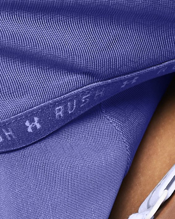 Veste oversize entièrement zippée UA Vanish Elite Woven pour femme, Purple, pdpMainDesktop image number 3