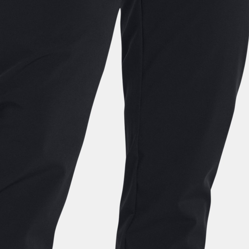 Pantalon taille haute Under Armour ArmourSport Woven pour femme Noir / Blanc XS