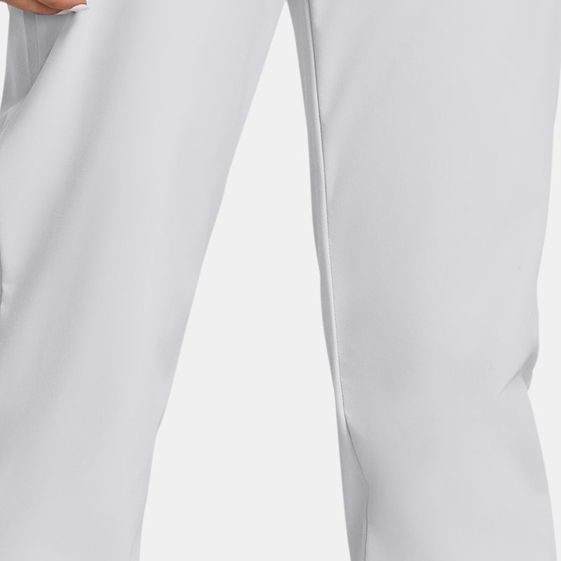 Under Armour ArmourSport Gewebte Hose mit hohem Bund für Damen Halo Grau / Weiß
