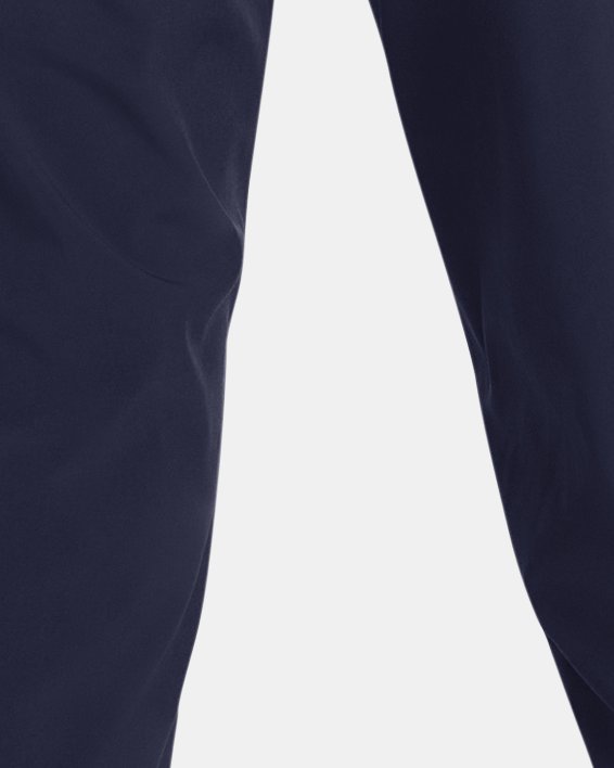 Women's UA Rival High-Rise Woven Pants, Blue, pdpMainDesktop image number 1