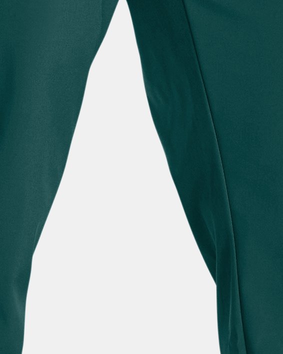 Pantalon taille haute UA ArmourSport Woven pour femme, Blue, pdpMainDesktop image number 0