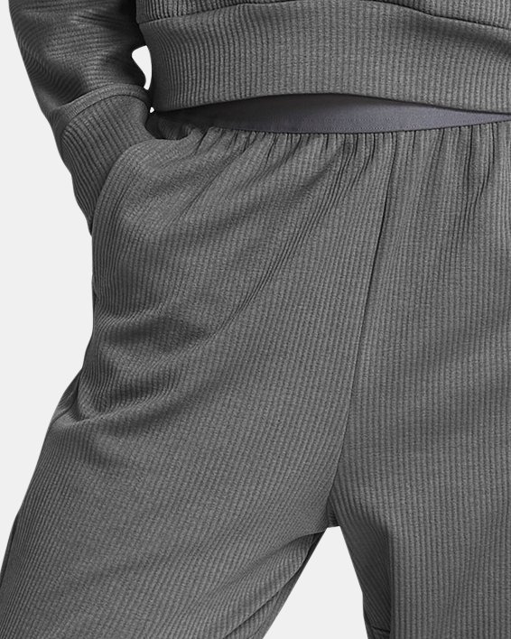 Women's UA Journey Rib Pants in Gray image number 2