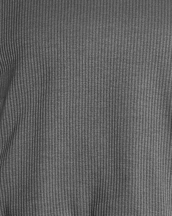 Sweat à capuche côtelé oversize UA Journey pour femme, Gray, pdpMainDesktop image number 0