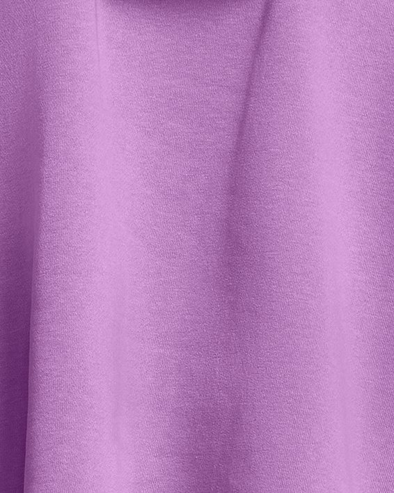 Sweat à capuche oversize UA Rival Terry pour femme, Purple, pdpMainDesktop image number 1