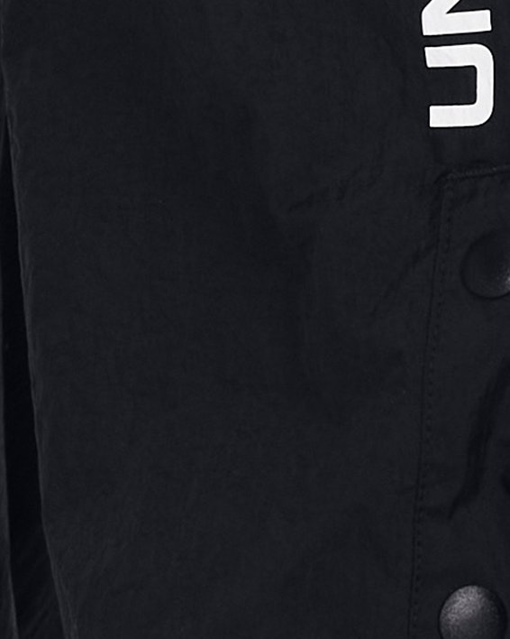 Pantaloni UA Legacy Crinkle da donna, Black, pdpMainDesktop image number 3