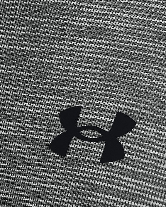 Herenshirt UA Tech™ Textured met korte mouwen, Gray, pdpMainDesktop image number 2