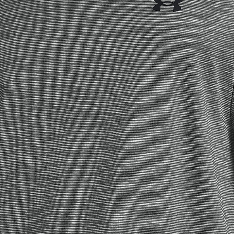 Tee-shirt à manches courtes Under Armour Tech™ Textured pour homme Castlerock / Noir L