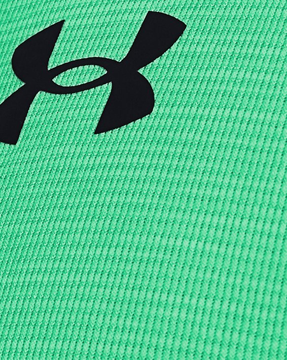 Men's UA Tech™ Textured Short Sleeve, Green, pdpMainDesktop image number 2