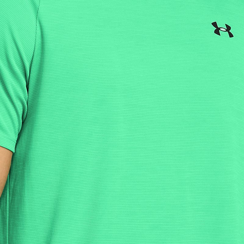 Men's Under Armour Tech™ Textured Short Sleeve Vapor Green / Black M