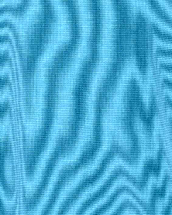 Camiseta de manga corta con textura UA Tech™ para hombre, Blue, pdpMainDesktop image number 1