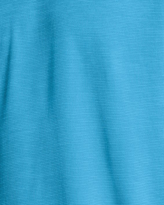 Herenshirt UA Tech™ Textured met korte mouwen, Blue, pdpMainDesktop image number 0