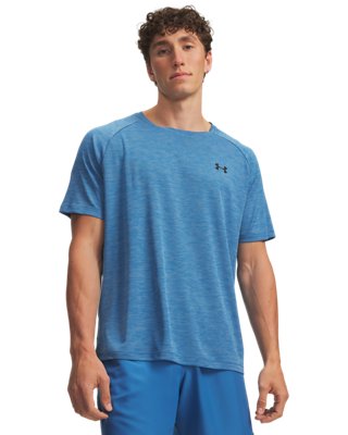 Under Armour Men's Blue Tech™ Textured Short Sleeve Aegean / Black Xxl