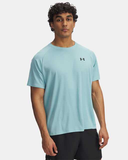 Haut à manches courtes texturé UA Tech™ pour homme Haut à manches courtes texturé UA Tech™ pour homme