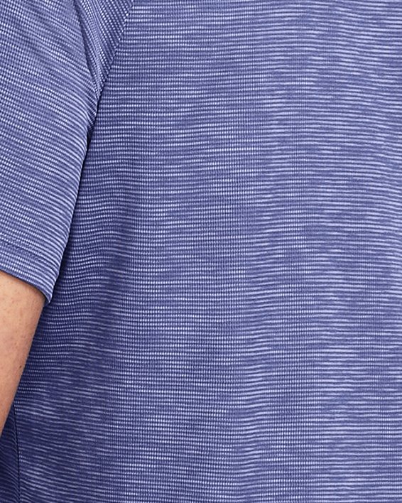 Tee-shirt à manches courtes UA Tech™ Textured pour homme, Purple, pdpMainDesktop image number 1
