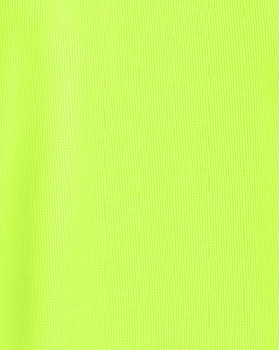 Camiseta de manga corta con textura UA Tech™ para hombre, Yellow, pdpMainDesktop image number 1