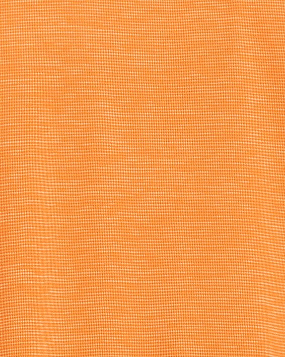 Camiseta de manga corta con textura UA Tech™ para hombre, Orange, pdpMainDesktop image number 1