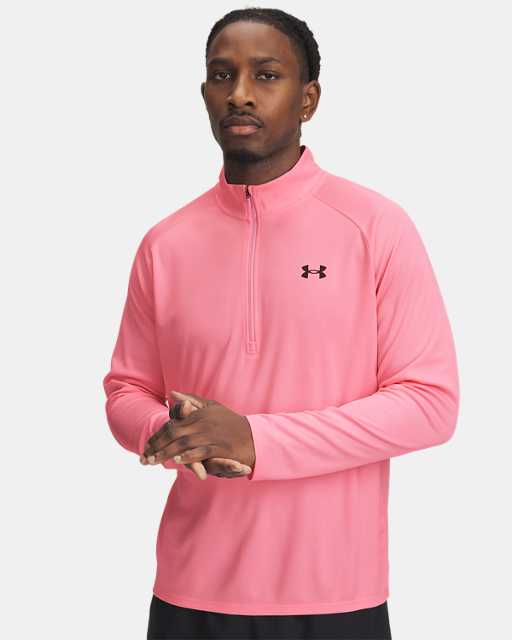 Herenshirt UA Tech™ Textured met korte rits Herenshirt UA Tech™ Textured met korte rits