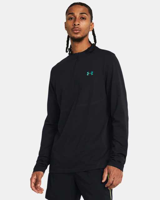 Haut ¼ zip UA Vanish Elite Seamless pour homme Haut ¼ zip UA Vanish Elite Seamless pour homme