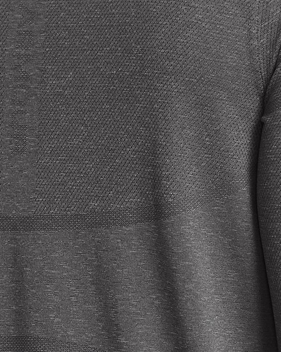 Bluza męska UA Vanish Elite Seamless z krótkim suwakiem, Gray, pdpMainDesktop image number 1