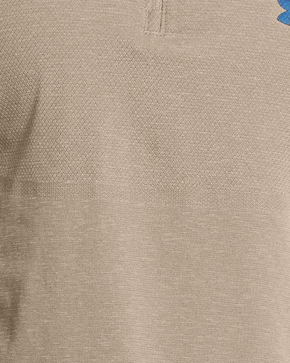 Bluza męska UA Vanish Elite Seamless z krótkim suwakiem, Brown, pdpMainDesktop image number 0