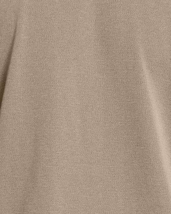 Men's UA Vanish Elite Seamless Wordmark Short Sleeve in Brown image number 0