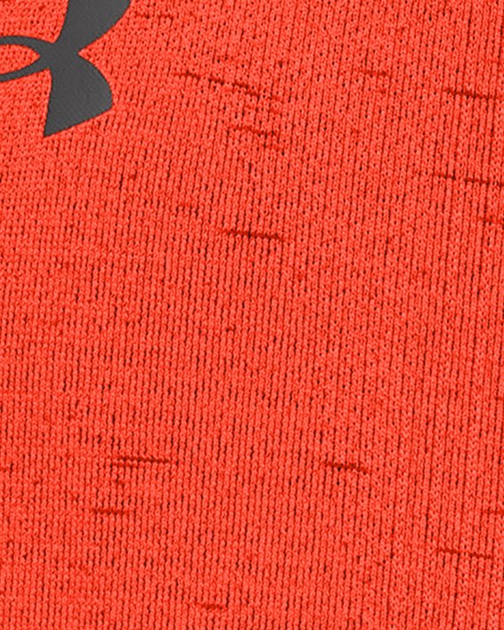 Haut à manches courtes UA Vanish Seamless pour homme, Orange, pdpMainDesktop image number 3