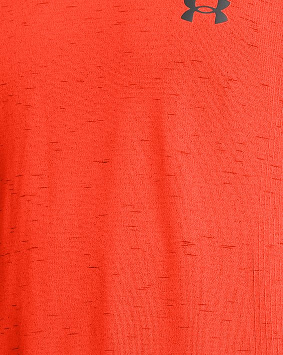 Men's UA Vanish Seamless Short Sleeve, Orange, pdpMainDesktop image number 0