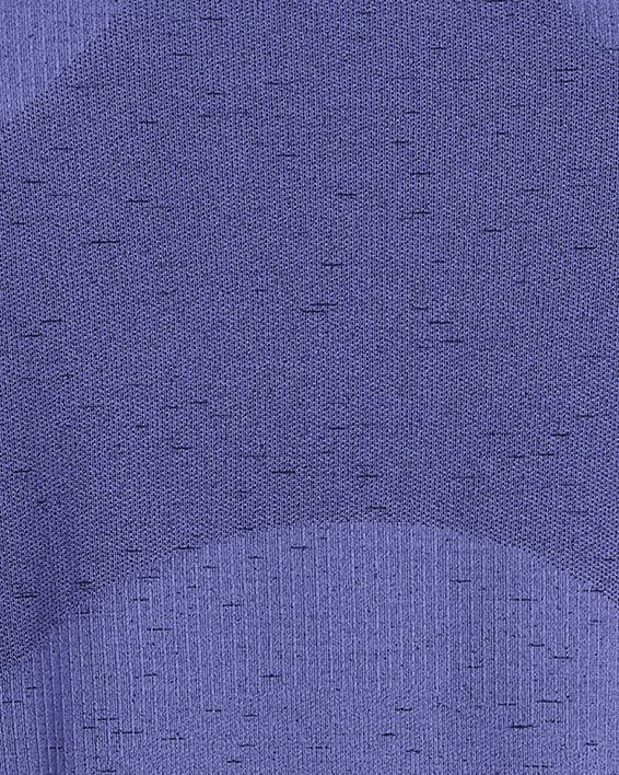 Men's UA Vanish Seamless Short Sleeve in Purple image number 1