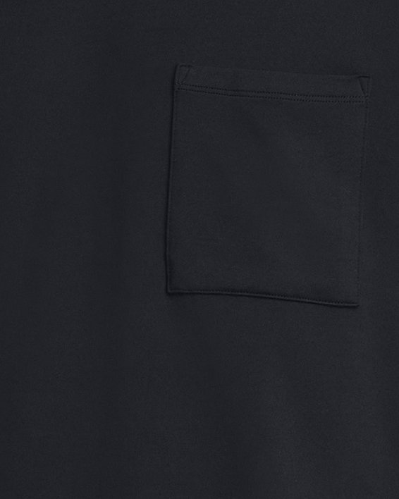 Haut à manches courtes avec poche UA Meridian pour homme, Black, pdpMainDesktop image number 0
