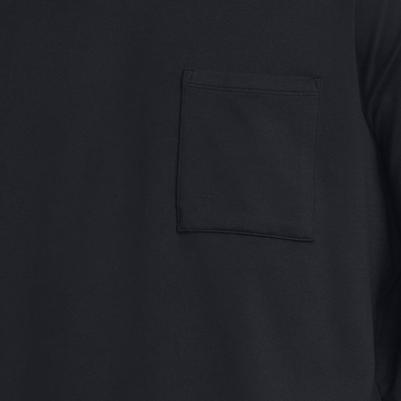 Men's Under Armour Meridian Pocket Short Sleeve Black / Black XXL