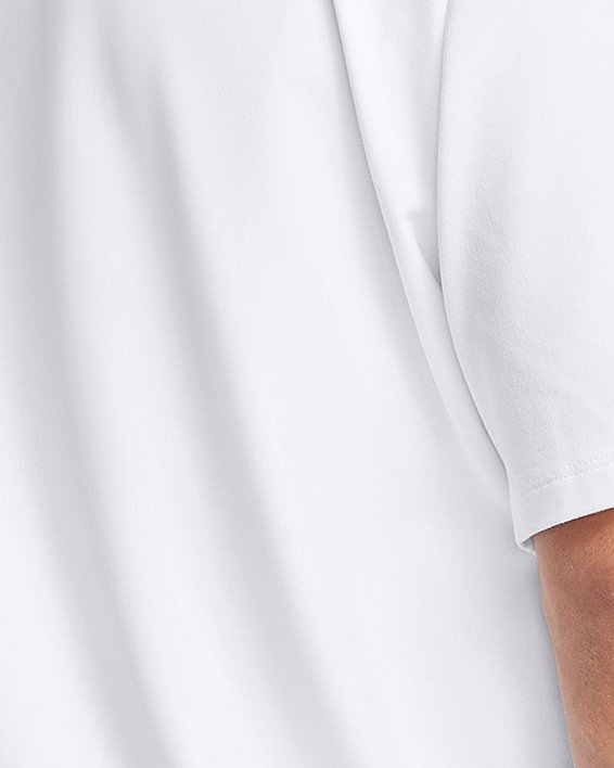 Men's UA Meridian Pocket Short Sleeve, White, pdpMainDesktop image number 1