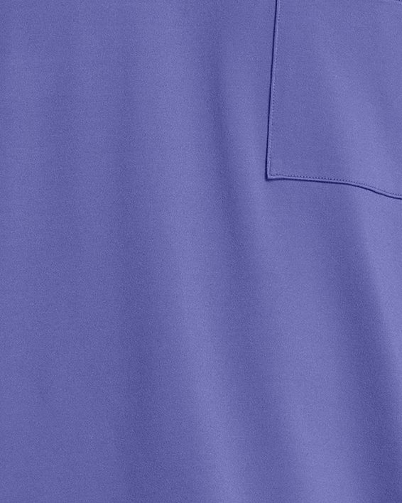 Men's UA Meridian Pocket Short Sleeve in Purple image number 0