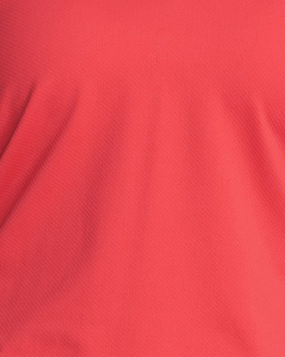 UA Iso-Chill Ärmelloses Poloshirt für Damen, Red, pdpMainDesktop image number 0