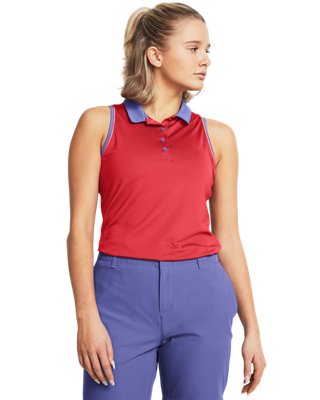 Women's UA Playoff Jacquard Sleeveless Polo