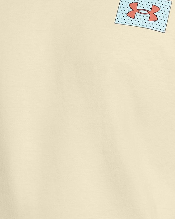 Camiseta de manga corta UA Color Block Logo​Left Chest para hombre, Brown, pdpMainDesktop image number 0