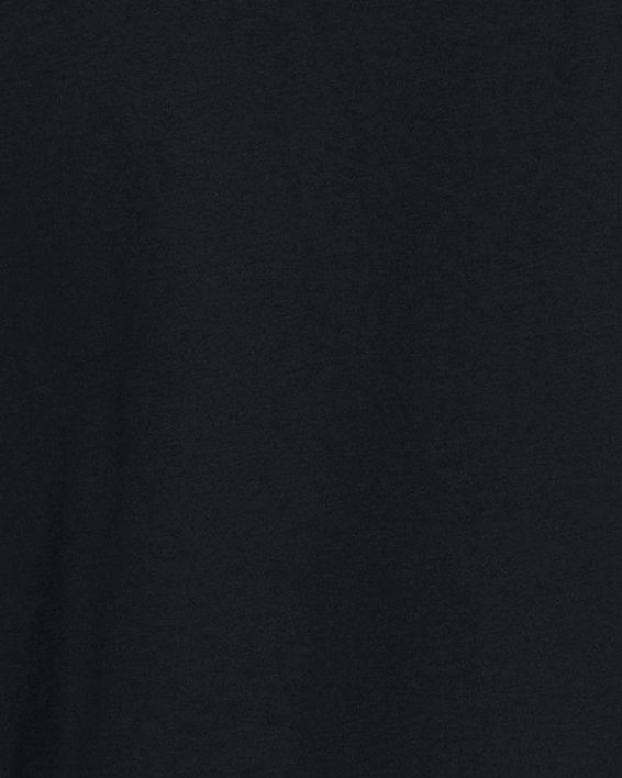 Men's UA Colorblock Wordmark Short Sleeve in Black image number 1