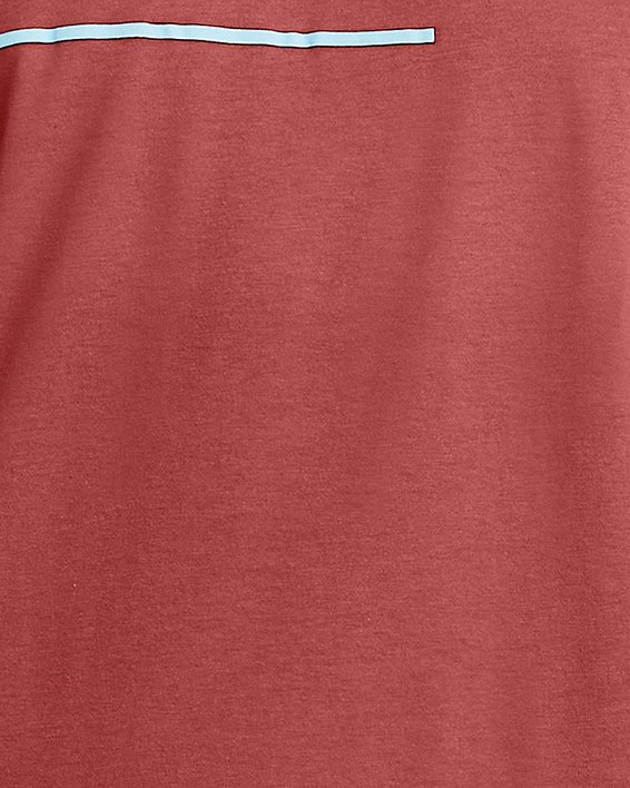 Haut à manches courtes UA Colorblock Wordmark pour homme, Red, pdpMainDesktop image number 0