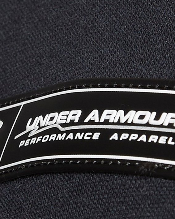 Men's UA Heavyweight Armour Label Short Sleeve, Black, pdpMainDesktop image number 2
