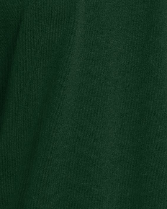 Men's UA Heavyweight Armour Label Short Sleeve, Green, pdpMainDesktop image number 1