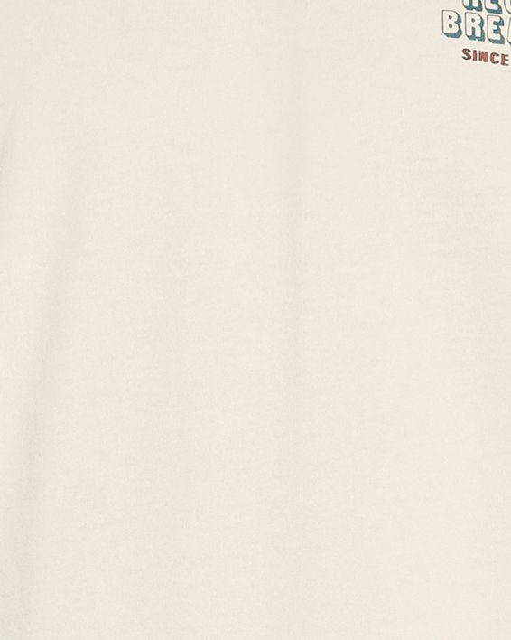 Maglia a maniche corte UA Heavyweight Record Breakers da uomo, Brown, pdpMainDesktop image number 0