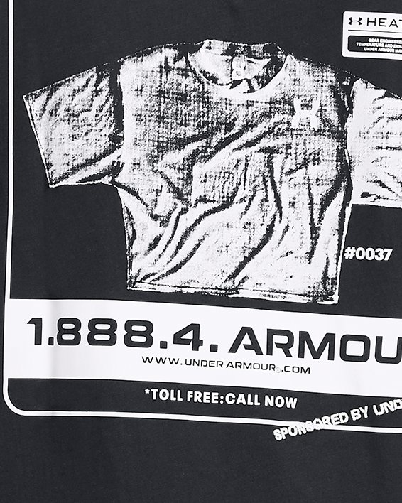 เสื้อแขนสั้น UA Innovation Advert สำหรับผู้ชาย in Black image number 1