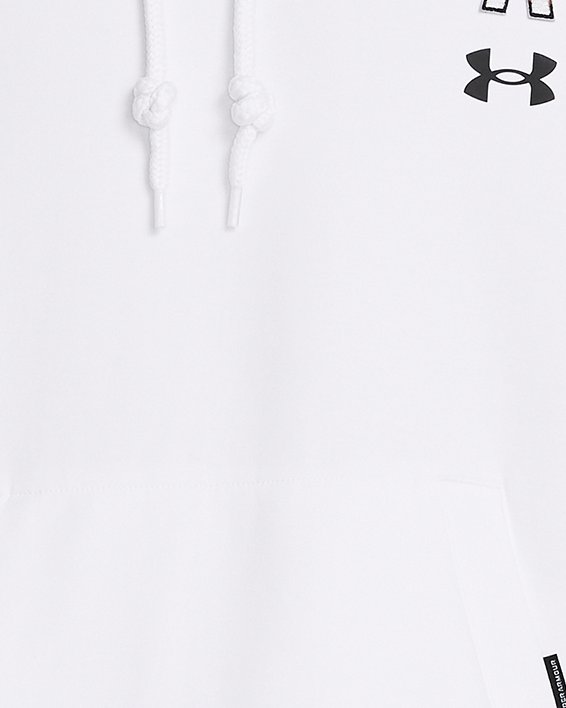 Uniseks hoodie UA Pride Summit Knit, White, pdpMainDesktop image number 3
